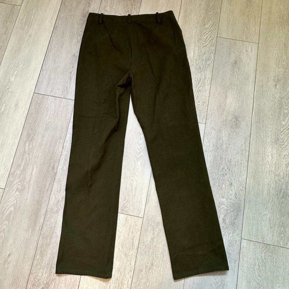 Lauren Ralph Lauren womens olive green business casual straight leg pants size 6
